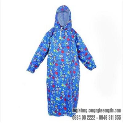 Áo Mưa Bít Vải Dù Cho Bé 1m2