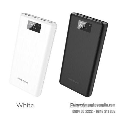 Pin Sạc Dự Phòng BOROFONE BT2D, BT-2D - Dung Lượng 30000mAh, Có Đèn Led, Màn LCD