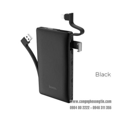 Hoco - Pin sạc dự phòng J36 - dung lượng 10000mAh kèm cáp sạc cổng Lightning và giá đỡ điện thoại