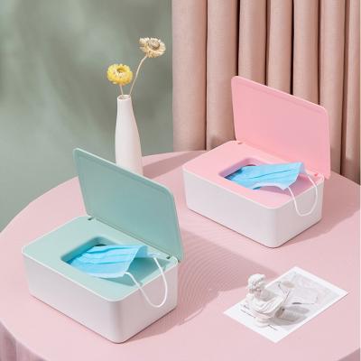 Hộp đựng khẩu trang 50 cái có nắp đậy