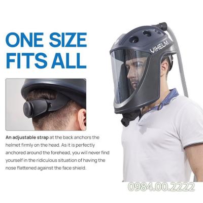 Mũ bảo hộ Vihelm - Mũ cách ly di động phòng chống dịch Covid