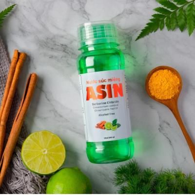 Nước súc miệng và họng ASIN 250ml diệt SARS-CoV-2