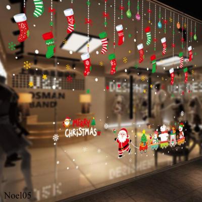 Decal trang trí giáng sinh NOEL05 – Dây Treo Vớ
