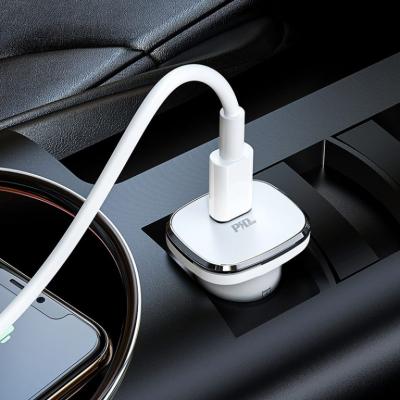 Bộ Cóc Cáp Sạc Xe Hơi Borofone BZ12B, Chuyểm từ Cổng Type-C sang Lightning, PD3.0