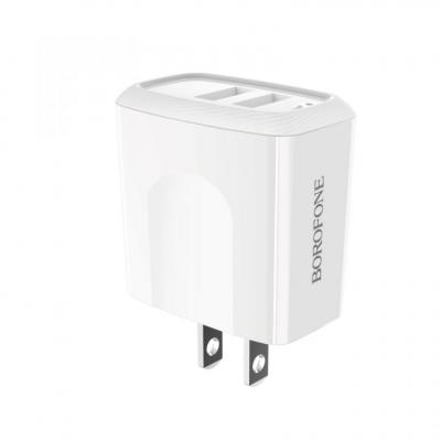 Cóc Sạc BA3 Borofone - 2 Cổng USB - chuẩn US
