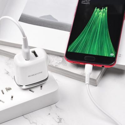 Bộ Cóc Cáp Sạc BOROFONE BA25, BA-25 Cổng Mirco