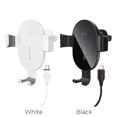 BOROFONE Sạc Không Dây Kiêm Giá Đỡ cho Ô Tô BQ5, 5W/7.5W/10W