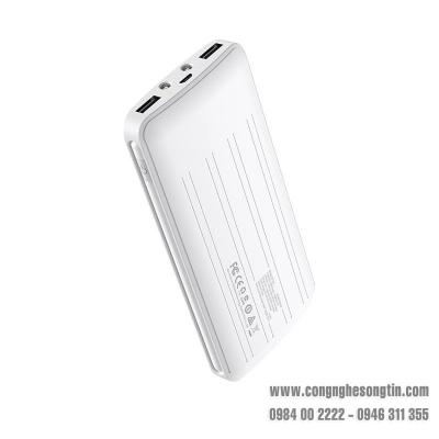 Pin Sạc Dự Phòng BOROFONE BT21A, BT-21A - Dung Lượng 20000mAh, Có Màn LCD