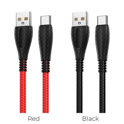 Dây cáp sạc truyền dữ liệu BX38 Borofone cổng Type-C, 1m