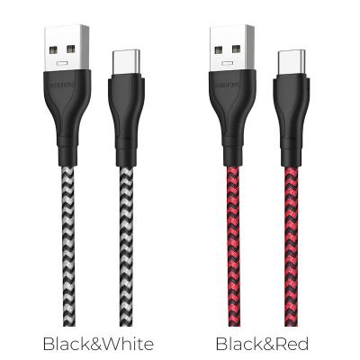 Dây cáp sạc và truyền dữ liệu BX39 Borofone cổng USB-C, Type-C