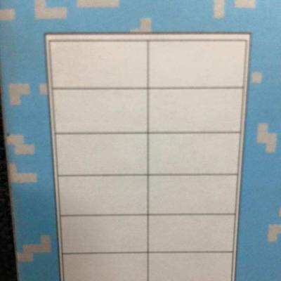 Decal A4 Tomy 130, 12 tem kt 101x47mm
