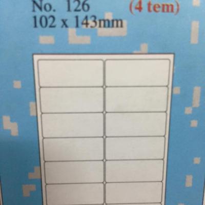 Decal A4 Tomy 131, 14 tem kt 98x40mm