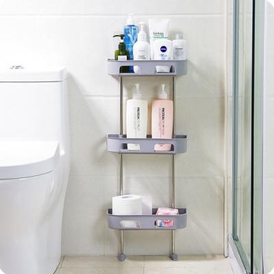 Kệ Nhựa 3 Tầng Đựng Đồ Đa Năng Nhà Vệ Sinh, Nhà Tắm
