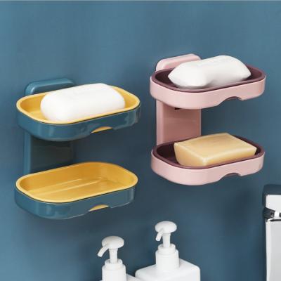 Khay Nhựa Đựng Xà Phòng Nhà Tắm 2 Tầng 2020