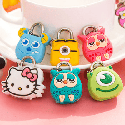 Combo 2 Ổ Khóa Mini Hình Thú