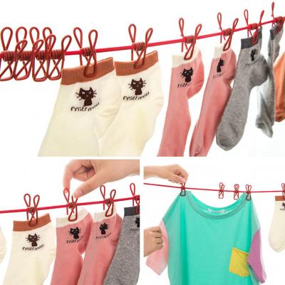 Dây Phơi Đồ Có Móc Kẹp Đa Năng