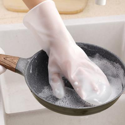 Găng Tay Silicon Kèm Bàn Chải