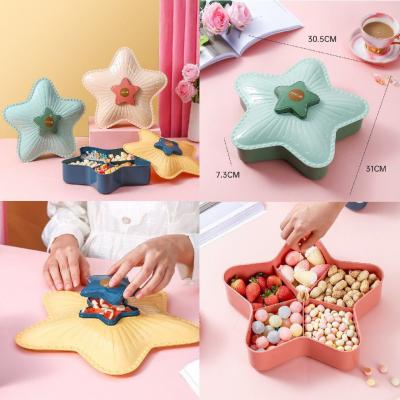 Khay Bánh Kẹo Sao 5 Cánh