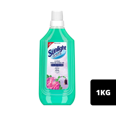 Nước lau sàn Sunlight Hoa hạ và Bạc hà 1kg