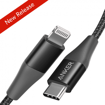 Cáp Anker PowerLine+ II Lightning to USB-C, dài 0.9m - A8652