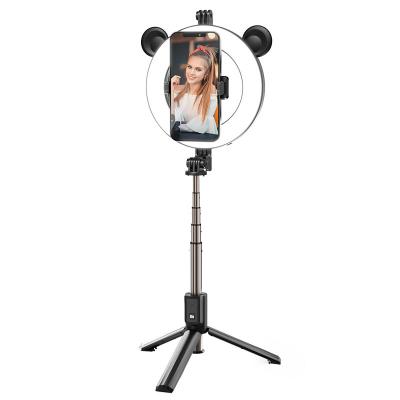 Gậy Chụp Hình Tự Sướng Không Dây BOROFONE BY6, Kiêm Giá Đỡ 3 Chân Kèm Remote Bluetooth
