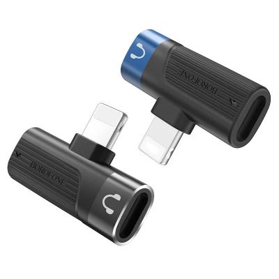 Jack Chuyển Đổi Âm Thanh Borofone BV14 Từ Cổng Lightning ra Lightning congnghesongtin.com