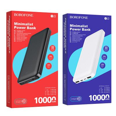 Pin sạc dự phòng Borofone BJ3 Minimalist 10000mAh - 2 cổng USB, 1 cổng Type C