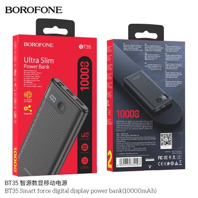 Pin sạc dự phòng Borofone BT35 10000mah có màn hình