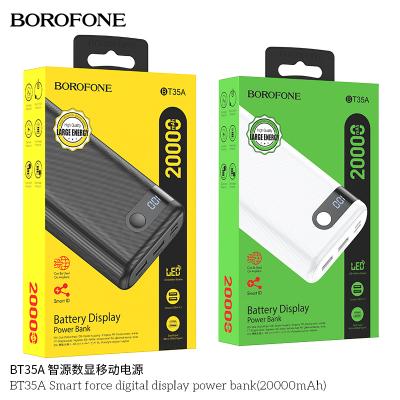 Pin sạc dự phòng Borofone BT35A 20000mah có màn hình