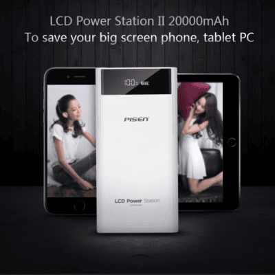 Pisen - Pin sạc dự phòng Power Station II 20000 mAh (Hộp kính) - TS-D199