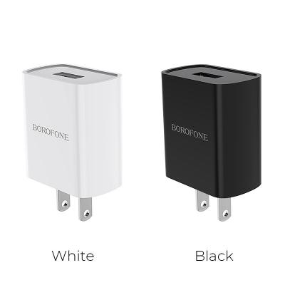 Cóc Sạc BOROFONE BA20, BA-20 - 1 Cổng USB 2.1A (US)