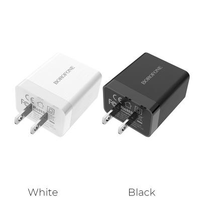 Cóc Sạc Nhanh BOROFONE BA17, BA-17 - 1 Cổng USB (US)