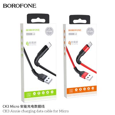 Cáp sạc Borofone CK3 Annie cổng Micro-USB