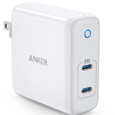 Sạc Anker 2 cổng - công suất 60W PowerPort Atom PD 2 - hỗ trợ sạc nhanh USB-C Power Delivery A2029