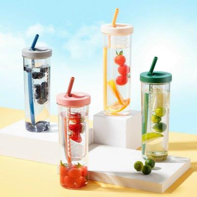 Bình nước detox có đồ lọc dung tích 700ml