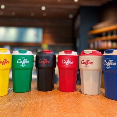 Ly giữ nhiệt Coffee 420ml có dây xách