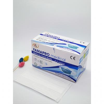 Khẩu trang y tế FAMAPRO 4 lớp kháng khuẩn (50 cái/hộp)