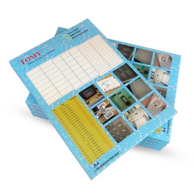 Decal số A4 mã 137