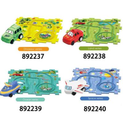 Bộ Đồ Chơi Xếp Hình Rail Car