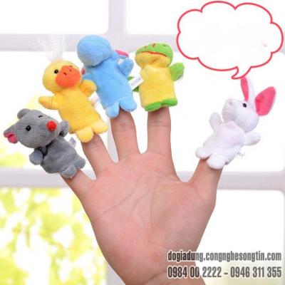 Combo 10 Con Rối Ngón Tay Hình Thú